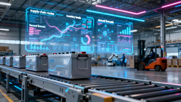 A high-tech logistics hub built to meet the growing energy storage market demand.